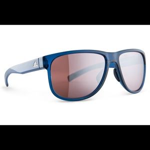Adidas Sprung Blue Shiny Sunglasses